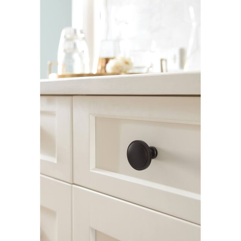 Amerock BP37740 Faraday 1-1/4" Knurled Mushroom Cabinet Knob