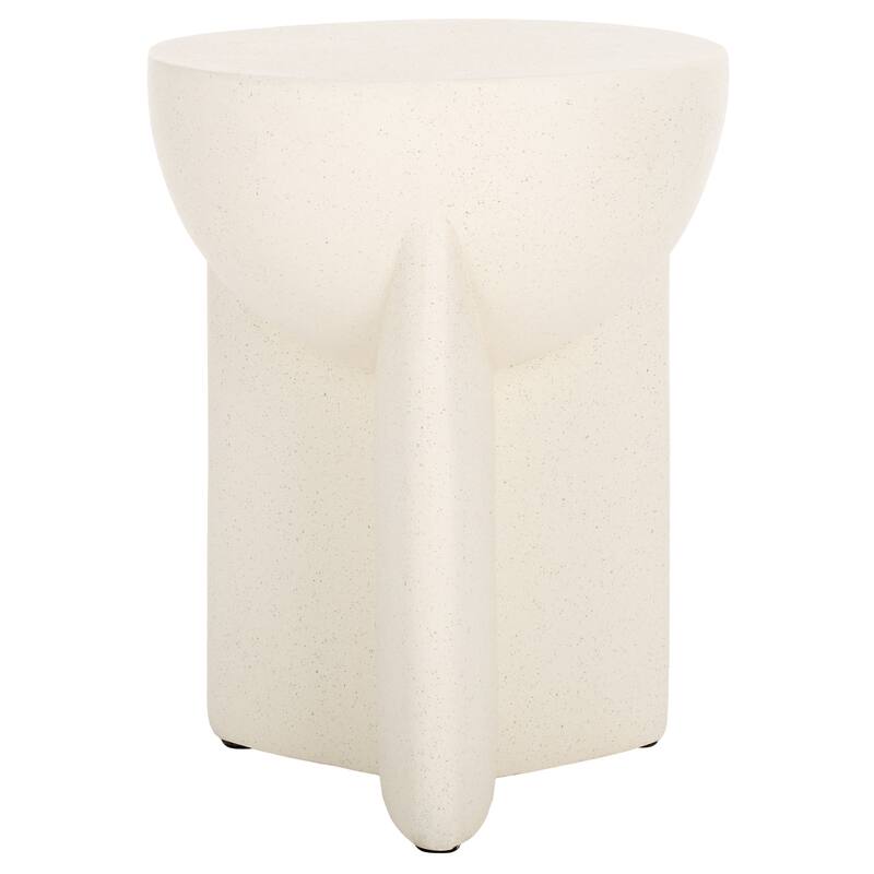 SAFAVIEH Vidette Accent Table (Fully Assembled) - 15"W x 15"D x 18"H - White