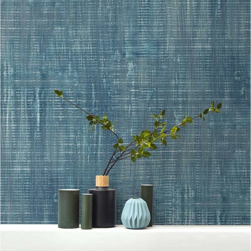 Seabrook Designs Koi Imperial Linen Unpasted Wallpaper