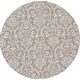 preview thumbnail 99 of 115, Nourison Jane Farmhouse Vintage Indoor only Damask Area Rug 8' x Round - Grey