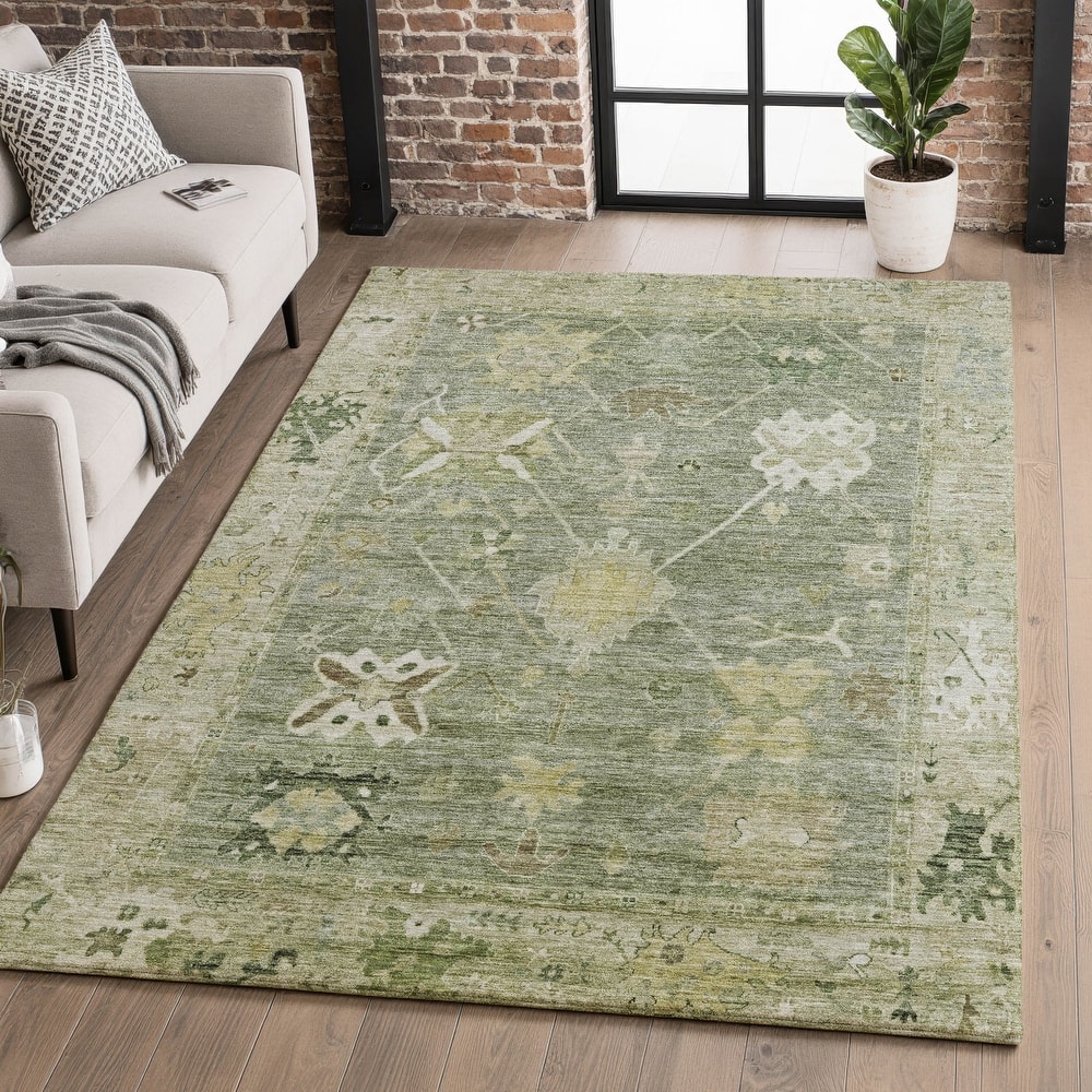 Premium Washable Super Soft Traditional Kashmir Mayfield Rug