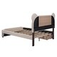 preview thumbnail 16 of 15, Full Size Upholstered Storage Platform Bed with Cartoon Ears Headboard, LED, and USB