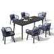 Option Table-Black&Chairs-SpectrumDenim
