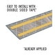 preview thumbnail 35 of 43, SUSSEXHOME Modern Collection Stair Treads