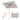 Costway Rectangular Outdoor Balcony Umbrella, Push Button Tilt,