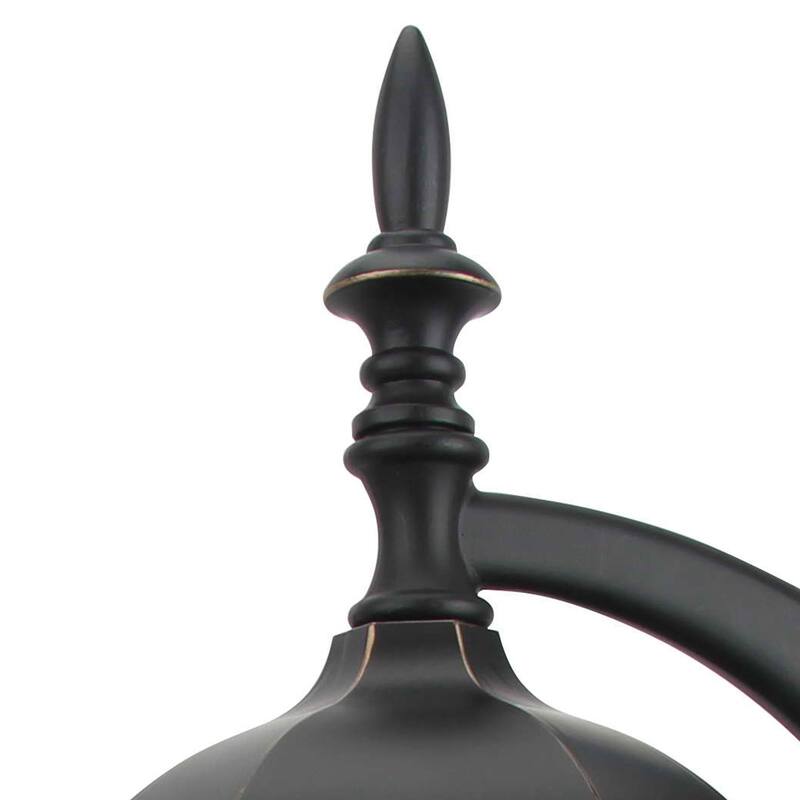 1 Light Outdoor Wall Lantern in Imperial Black