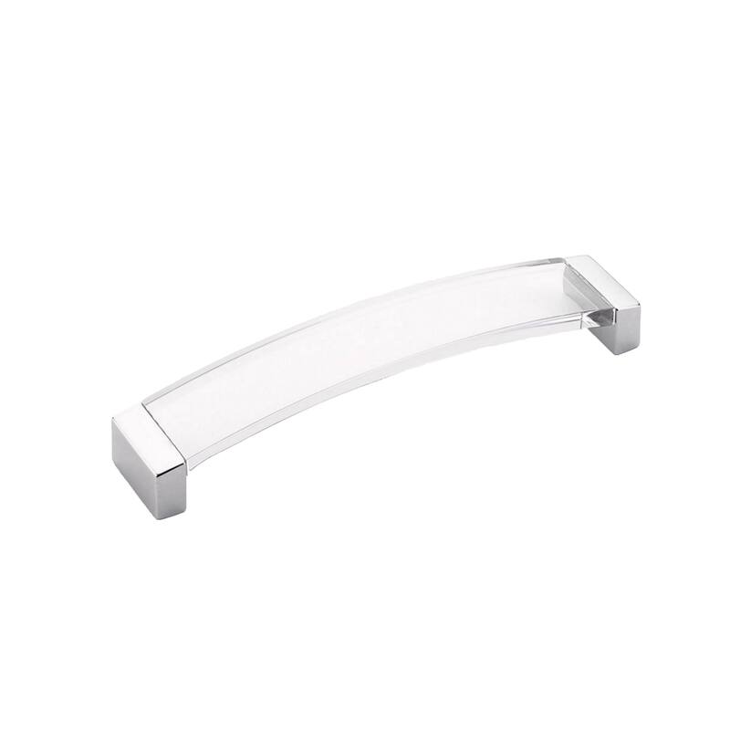 Schaub and Company 322-CL Positano 8-13/16" Center to Center Clear - Polished Chrome