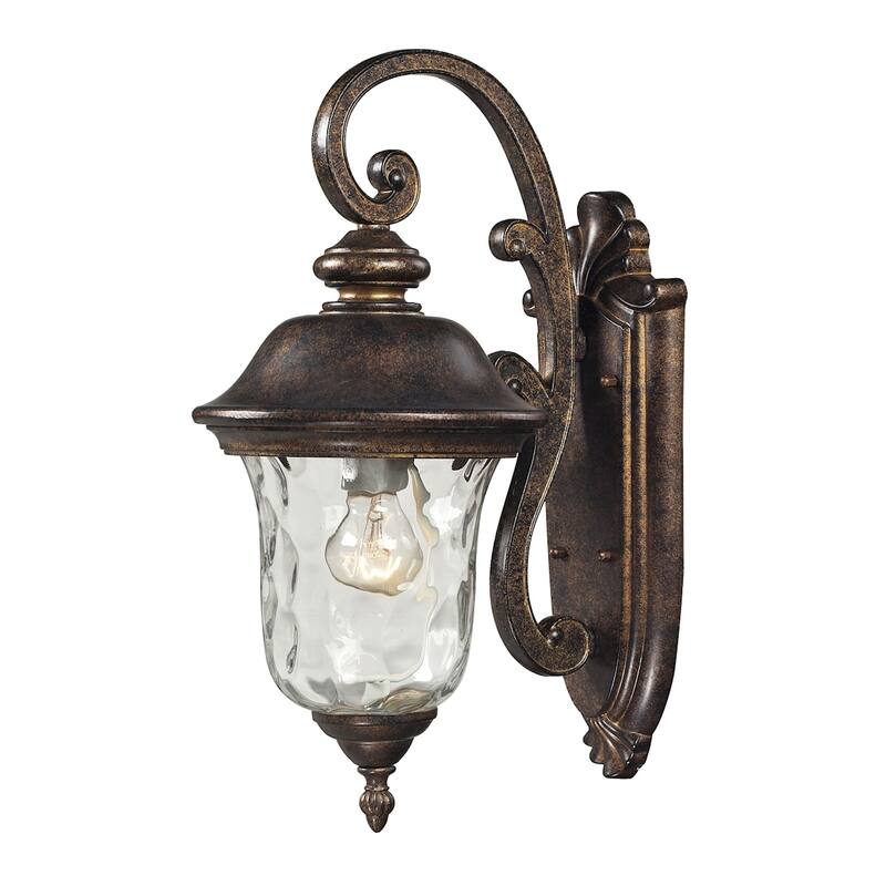 Lafayette 16'' High 1-Light Outdoor Sconce - Regal Bronze - 16 inch Tall - Regal Bronze