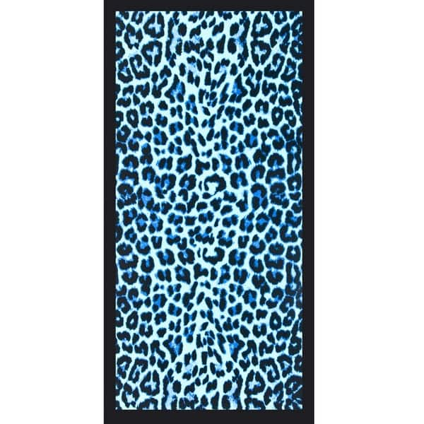 VELOUR LEOPARD TOWEL - Leopard