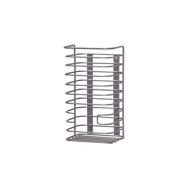 Household Essentials Cabinet Door Trash Bag Organizer and Dispenser