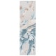 preview thumbnail 13 of 28, SAFAVIEH Handmade Fifth Avenue Nahoko Mid-Century Modern Wool Rug 2'3" x 8' Runner - Beige/Teal - Runner