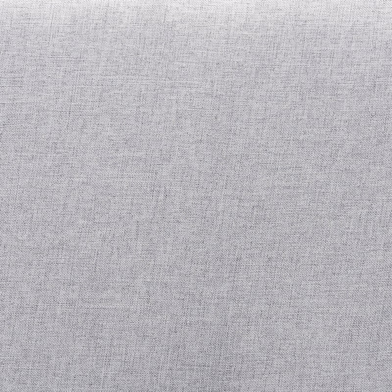Dexter Modern and Contemporary Fabric and Wood Headboard-Light Grey
