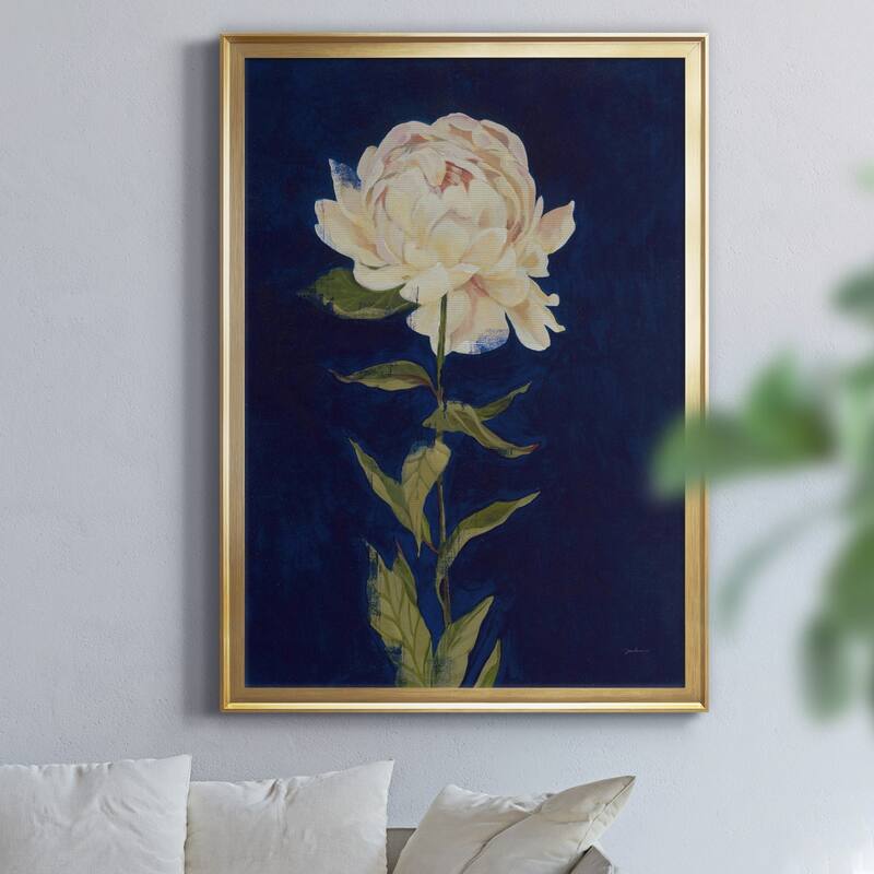 PRETTY AS A PEONY I Premium Framed Canvas - Ready to Hang