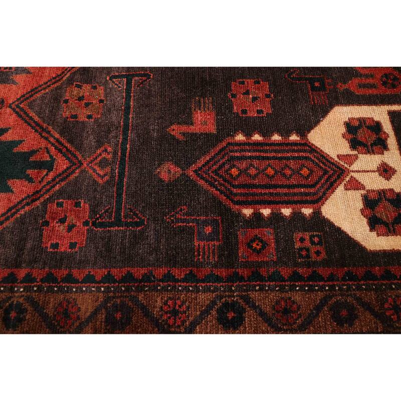 ECARPETGALLERY Hand-knotted Konya Anatolian Dark Grey Wool Rug - 4'8 x 9'4