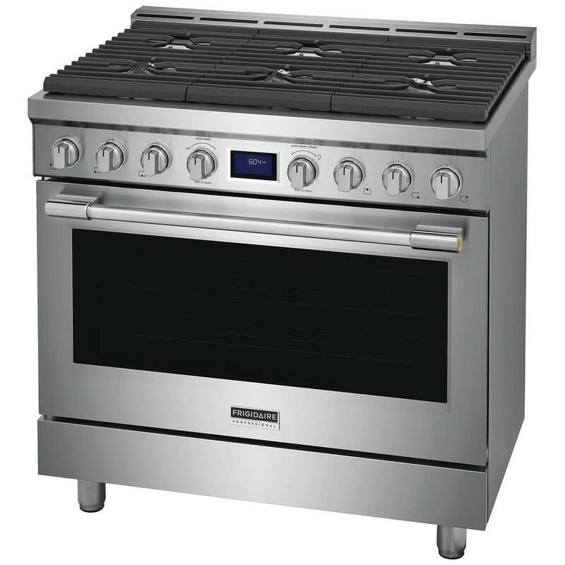 Frigidaire PCFG3670A 36" Wide 4.4 Cu. Ft. Free Standing Gas Range with