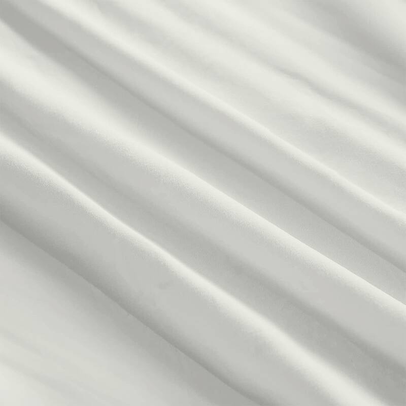 Purity Home Percale 3 Piece Duvet Cover Set