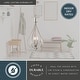 preview thumbnail 10 of 11, Vaxcel Lighting Monrovia 3 Light Mini Foyer Pendant