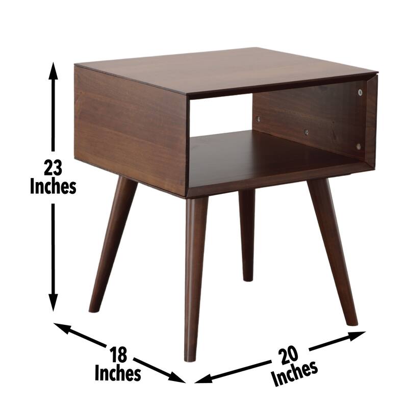 Steve Silver Carson Carrington Home Elnora Mid-Century Side Table