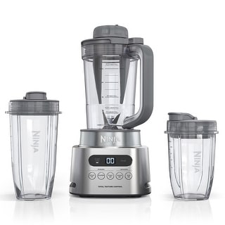 Ninja SS151 TWISTi, High Speed Blender DUO - Gray - 34 oz.