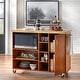 preview thumbnail 3 of 13, Simple Living Rolling Galvin Microwave Storage Cart