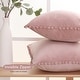 preview thumbnail 43 of 89, Deconovo Velvet Pom-poms Throw Pillow Covers 2 PCS(Cover Only)