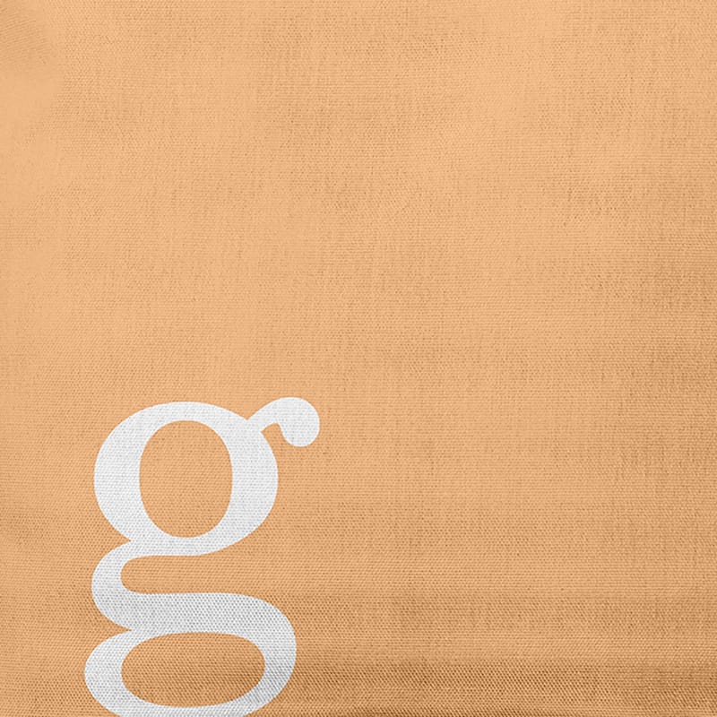 Modern Monogram Indoor/Outdoor Throw Pillow-G