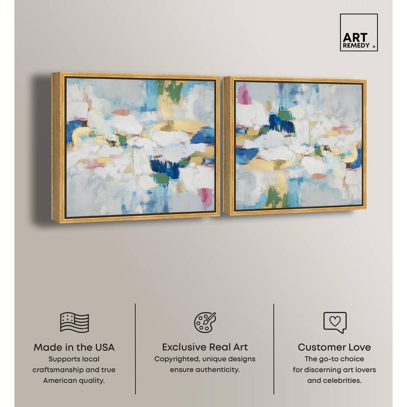 Bouquet Cheetah Canvas by Art Remedy