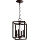 preview thumbnail 3 of 1, Quorum International 4 Light 8" Wide Taper Candle Chandelier Oiled Bronze