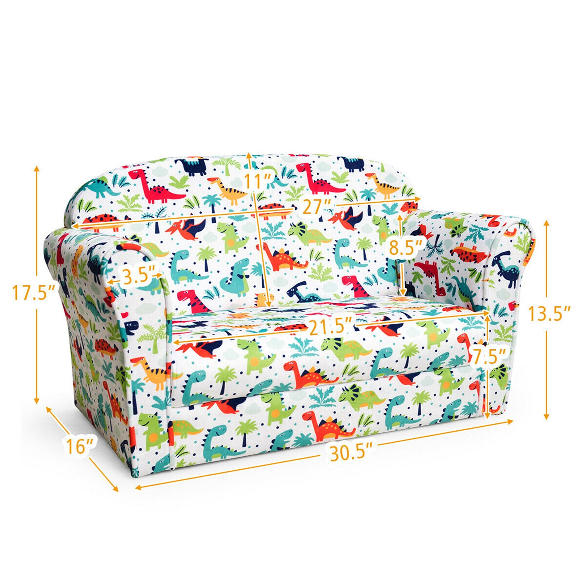 Kids dinosaur couch clearance