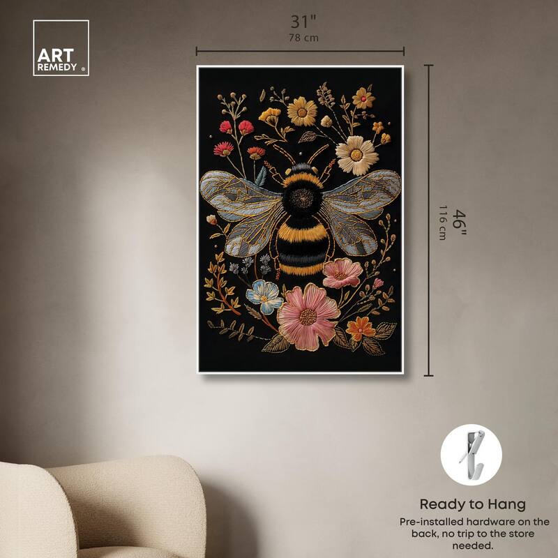 Honeyed Herald I Canvas by Art Remedy