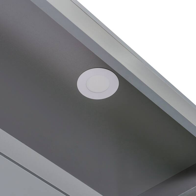 Folding Wall Bed Queen Size Murphy Bed with Sofa and L Shape Desk