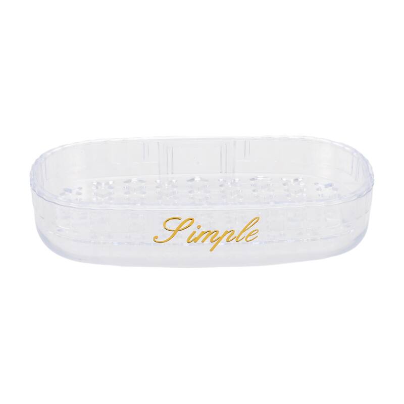 Portable Wall Mounted Soap Holder for Bathroom 5.71"x3.74"x1.1" 1 Pc