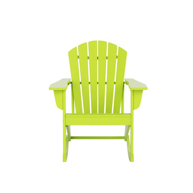 Laguna Classic Seashell Rocking Chair - Lime