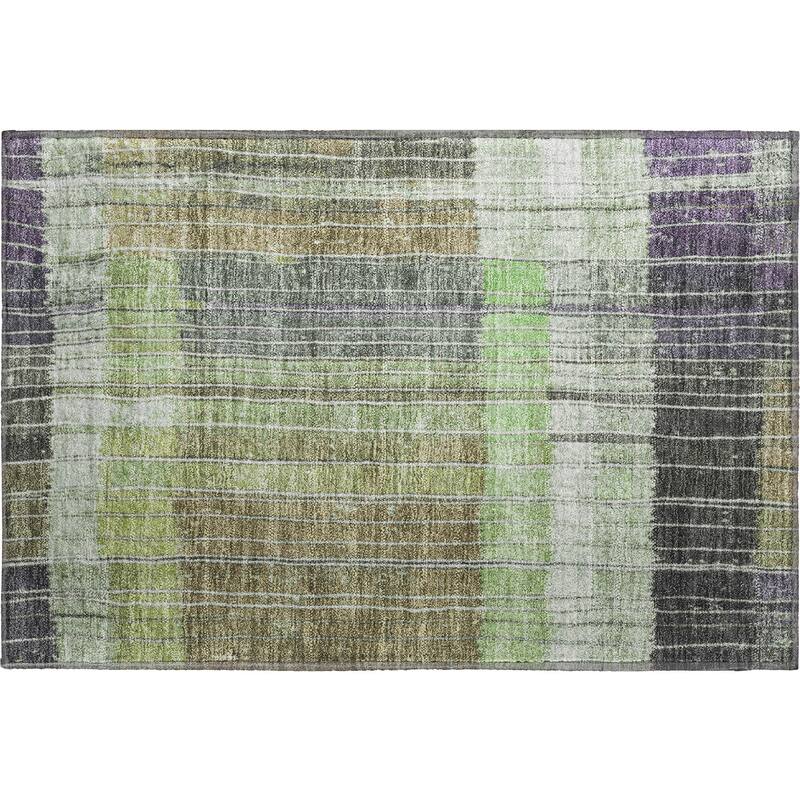 Premium Washable Super Soft Global Stripes Mayfield Rug