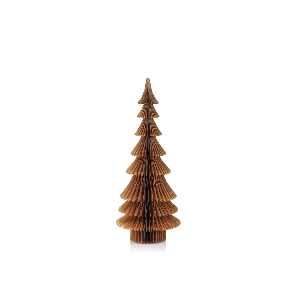 Miriam 24" Paper Decorative Davos Trees, Set of 2