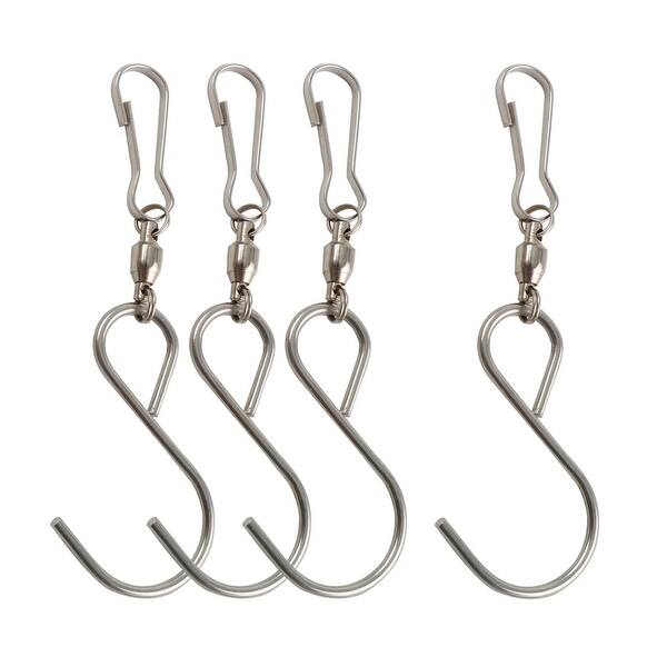 Ochoos 10pcs 304 Stainless Steel 20x20mm Flat Kitchen Hooks Wall Hanging Clothes Clasp Hooks with Bayonet for 19mm Pipes Ochoos 10pcs 304 Stainless Steel 20x20mm Flat Kitchen Hooks Wall Hanging Clothes Clasp Hooks with Bayonet for 19mm Pipes