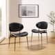 Option Oval Black
