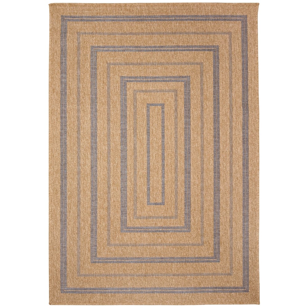 Liora Manne Sahara Multi Border Indoor/Outdoor Rug