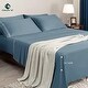 preview thumbnail 21 of 52, CHUN YI Cotton Tencel Bedding Set Fitted Sheet Flat Sheet Pillowcases