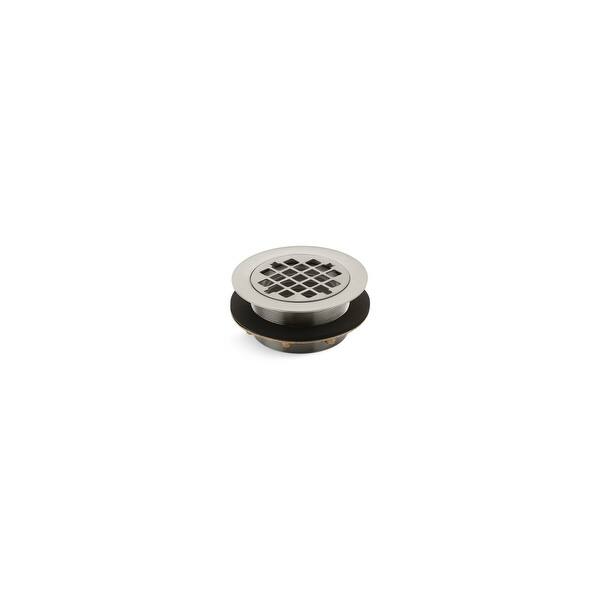 Kohler Round Shower Drain for Use with Plastic Pipe, Gasket Included