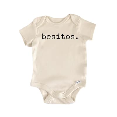 Besitos Spanish - Baby Boy Girl Clothes Infant Bodysuit Funny Cute Newborn