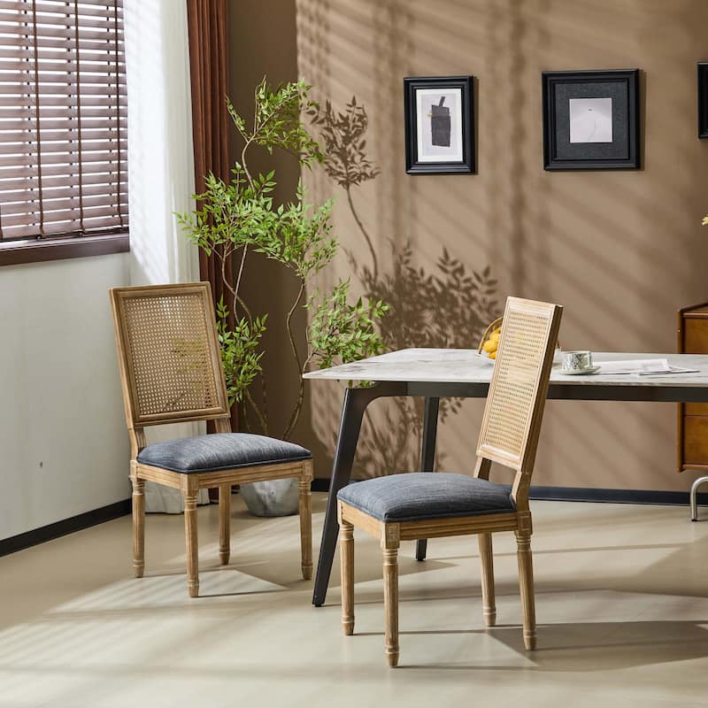 French Country Dining Chairs,Set of 2