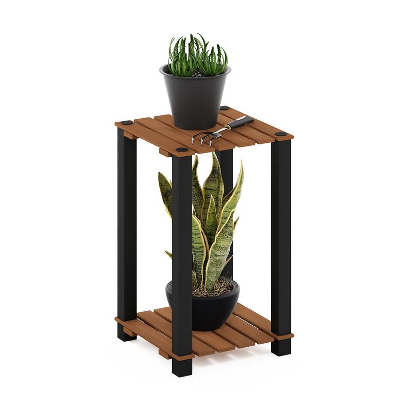 Furinno Pangkor 2-Tier Indoor Outdoor Plant Shelf