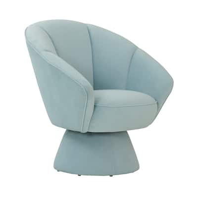 Allora Velvet Swivel Accent Chair