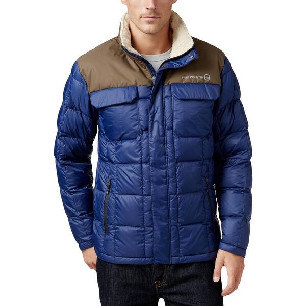 Shop Free Country Mens Puffer Coat Winter Down Xl Free