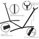 preview thumbnail 51 of 86, Double Cotton Hammock with Space Saving Steel Stand