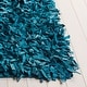 preview thumbnail 82 of 177, SAFAVIEH Handmade Leather Shag Carlijn Modern Decorative Rug