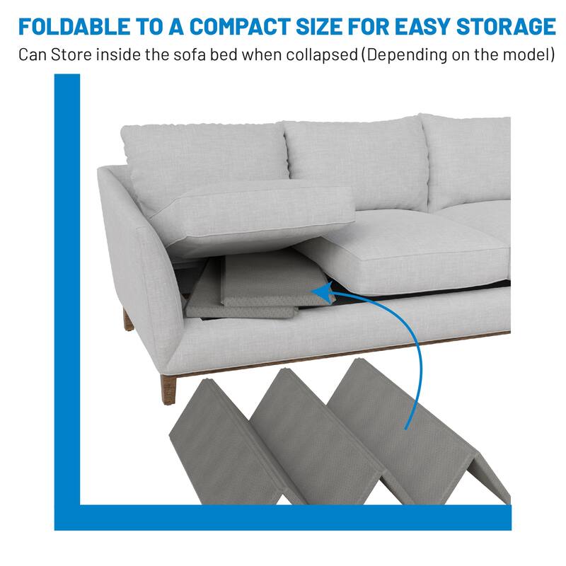 Heavy Duty Sleeper Sofa Bed Support Board, Reinforced Under Cushion Panel, Pull Out Couch Mattress Boards, Easy Installation