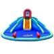 preview thumbnail 6 of 17, Inflatable Waterslide Bounce House with Upgraded Handrail without Blower - 216" x 212.5" x 116" (W x D x H)