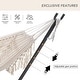 preview thumbnail 8 of 86, Double Cotton Hammock with Space Saving Steel Stand